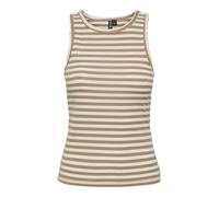 PIECES Haut 'PCRUKA' umbra / blanc cassé, Taille XS