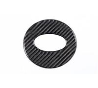 Pièces Intérieur de Voiture Autocollants de décoration intérieure de voiture en fibre de carbone souple noire pour Subaru pour Crosstrek 2024(6)