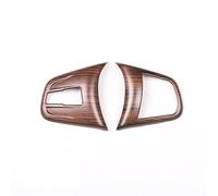 Pièces Intérieur de Voiture Pour BMW X1 X2 F48 F47 Série 1 F40 Série 2 Active Tourer F45 F45, garniture de cadre de boutons de volant(Pine wood grain)