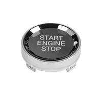 Pièces Intérieur de Voiture Pour BMW X1 X5 E70 X6 E71 Z4 E89 Série 1 3 5 E90 E91 E92 E60 Voiture Remplacer Couvercle Moteur Bouton START STOP(Silver)