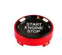 Pièces Intérieur de Voiture Pour BMW X1 X5 E70 X6 E71 Z4 E89 Série 1 3 5 E90 E91 E92 E60 Voiture Remplacer Couvercle Moteur Bouton START STOP(Red)
