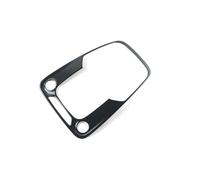 Pièces Intérieur Voiture Autocollant Éclairage Toit De Voiture Pour A4 B9 2017-2021 Garniture Décorative Cadre De Lampe De Lecture De Siège Avant Modifié intérieure de Voiture(Carbon Fiber Black)