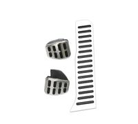 Pièces Intérieur Voiture Pour VW Pour Jetta MK6 2012-2017 Coussinets Pédale D'accélérateur Repose-pied Mort AT MT Couvre-pédale Acier Inoxydable Pédales LHD intérieure de Voiture(MT without Rest)