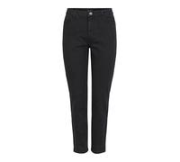 Pieces Jean Kesia – Mom taille haute cheville, denim noir, taille 29