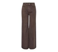 PIECES Jean 'PCSELMA' chocolat, Taille 28 Longueur 32
