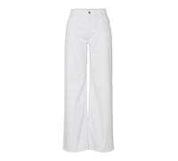 Pieces Silke Wide Leg Jeans Blanc 31 / 32 Femme