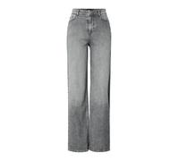 Pieces Silke Mg Wide Leg Jeans Gris 30 / 32 Femme