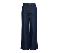 Pieces Selma Wide Leg High Waist Jeans Bleu 26 / 30 Femme