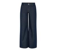 Pieces Selma Wide Leg Low Waist Jeans Bleu 29 / 30 Femme