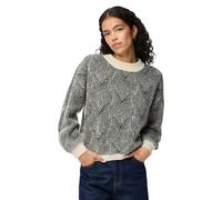 Pieces Jenna O-neck Knit Sweater Beige XS Femme
