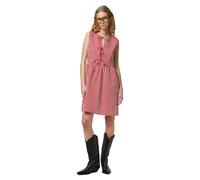 PIECES Robe d’été 'PCJolly' rouge vif / blanc, Taille 34