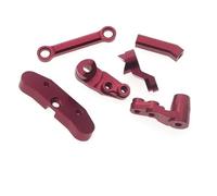 Pièces Jouets RC Pour Losi 22S 2WD SCT 1/10 Kit De Direction Transmission Arrière Carte Courte Pièces Rechange Métalliques Pour Réparation Et Modification(Red)