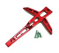 Pièces Jouets RC Pour Traxxas Pour Maxx 8921 1/10 Renfort Châssis Supérieur Avant En Aluminium Pour Voiture RC Crawler Pièces Accessoires Mise À Niveau(Red)