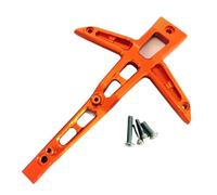 Pièces Jouets RC Pour Traxxas Pour Maxx 8921 1/10 Renfort Châssis Supérieur Avant En Aluminium Pour Voiture RC Crawler Pièces Accessoires Mise À Niveau(Orange)