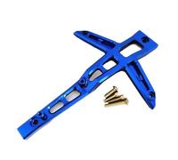 Pièces Jouets RC Pour Traxxas Pour Maxx 8921 1/10 Renfort Châssis Supérieur Avant En Aluminium Pour Voiture RC Crawler Pièces Accessoires Mise À Niveau(Blue)