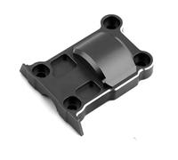 Pièces Jouets RC Pour Traxxas Pour X-Maxx 1/5 Pour Xrt 1/6 Cache Engrenage Arrière En Métal 7780 Pièces Et Accessoires Mise À Niveau Monster Truck RC.(Black)