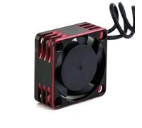 Pièces Jouets RC Ventilateur De Refroidissement Métallique 25 Mm Pour Moteur/ESC Pièce De Rechange Modifiée Pour Voiture RC 25 X 25 Mm(Red)