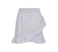 PIECES Jupe 'LULU' bleu clair / mélange de couleurs, Taille 34