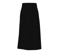 PIECES Jupe 'PCFRANAN' noir / blanc, Taille 36