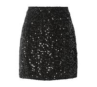 Vêtements Pieces Pckam Hw New Short Skirt Bc pour Femme S Noir