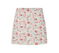 PIECES Jupe 'PCSalume' beige clair / bleu clair / rose / rouge clair, Taille 40-42