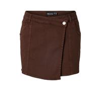 PIECES Jupe 'PCSalume' brun foncé, Taille 34