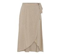 PIECES Jupe 'PCTALA' beige / blanc, Taille 34