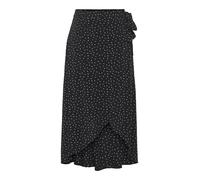 PIECES Jupe 'PCTALA' noir / blanc, Taille 38