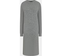 Pieces Knit Mini Dress ange Gris Moyen 8 (XS) Female