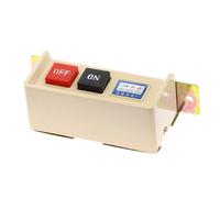 pièces LAK-10 marche/arrêt démarrage arrêt encastré bouton-poussoir interrupteur AC 380/220 V 10A interrupteur de machine à coudre