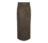 PIECES Long Knit Skirt Pctulle MW Jupe Longue en Tricot Pwp BC, Morel, L Femmes