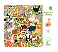 Djeco Pièces magnétiques Magnimo Bois multicolore