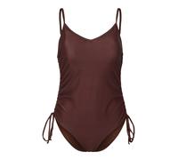 PIECES Maillot de bain 'PCBAOMI' chocolat, Taille L-XL