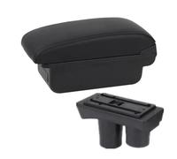 Pièces Main Courante Boîte De Rangement Centrale D'accoudoir De Voiture, Boîte De Rangement Intérieure Dédiée À La Rénovation, Accessoires De Voiture pour Citroën C2 C3(A2 Black Line No USB)