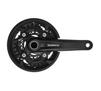 Pièces Manivelles Shimano Mt500 175mm Whitout Bottom Bracket - 175 Mm 10s 40-30-22 - Noir Multicolore