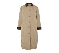 PIECES Manteau mi-saison 'JORMA' marron / greige, Taille M