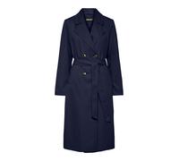 PIECES Manteau mi-saison 'PCScarlett' bleu marine, Taille M