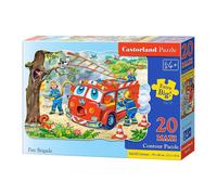 Pièces Maxi - Brigade Des Pompiers - Puzzle 20 Pièces