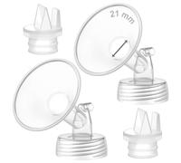 Pièces Maymom compatibles avec Spectra/Ameda Luna, Synergy Gold ; inclut téterelle large 21 mm (2e gén.) et valve. Non téterelle originale Spectra ; remplace Spectra S1/S2, Plus Shield et accessoires.