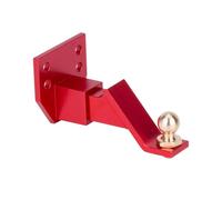 PièCes Mise Niveau Rc D90 CNC 1/10 RC Pièces Mise Niveau Voiture Sur Chenilles 1 Pièce Crochet Remorque Aluminium Récepteur D'attelage Accessoire Modèle Assembler(Red)
