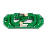 PièCes Mise Niveau Rc Pour Axial Pour SCX10 Pour Traxxas Pour TRX4 1/10 RC Crawler Car Treuil Magnétique Guide Câble Guidon Protection Crochet Remorquage(Green)