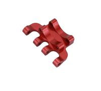 PièCes Mise Niveau Rc Pour Axial Pour SCX24 AXI00001 90081 C10 1/24 RC Crawler Pièces Mise Niveau Métal Essieu Arrière Poutre Supérieure Support Liaison(Red)