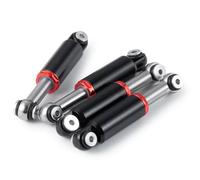 PièCes Mise Niveau Rc Pour Axial Pour SCX24 Pour Deadbolt Pour Wrangler Pour Gladiator Pour Bronco 1/24 4 Amortisseurs Alliage D'aluminium 32 Mm Voiture RC