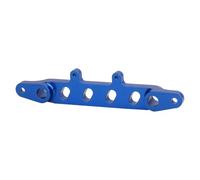 PièCes Mise Niveau Rc Pour Axial SCX6 Pour JLU Pour Wrangler 4WD AXI05000T1 1/6 Métal Avant Carrosserie Quille Support Cadre Châssis Renfort Pièces Mise Niveau(Blue)