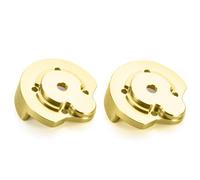 PièCes Mise Niveau Rc Pour Axial UTB18 Pour Capra Pour Buggy 1/18 Camion Modèle Pièces Mise Niveau Ensemble 2 Pièces Couvercles Portail Extérieurs Laiton Reapir Accessoire