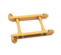 PièCes Mise Niveau Rc Pour HSP 108035 188035 08030 94108 94188 94111 1/10 Pièces Mise Niveau Alliage D'aluminium Support Avant Modèle Accessoire Assembler(Yellow)