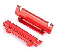 PièCes Mise Niveau Rc Pour Kraton Pour Typhon Pour Outcast Pour Notorious Pour Talion 1/8 Pour Limitless Pour Infraction 1/7 Pièces De Montage Barre Stabilisatrice Centrale En Métal(Red)