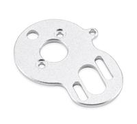 PièCes Mise Niveau Rc Pour LOSI Micro-B Pour Buggy 1/24 RC Truck Model Upgrade Parts Fixation Moteur Alliage D'aluminium Support Siège Couvercle D'engrenage 14T-18T(Silver,Motor Mount)