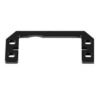 PièCes Mise Niveau Rc Pour Mini Pour Maxx Rinood 1/16 Support Montage Servo Alliage RC Accessoires Mise Niveau Voiture Accessoire Modèle Assembler(Black)