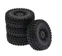 PièCes Mise Niveau Rc Pour MN D90 Pour MN98 Pour MN99S Pour WPL C14 C24 C34 B14 B24 Pneus 70 Mm Voiture RC Pièces Accessoires(Black)